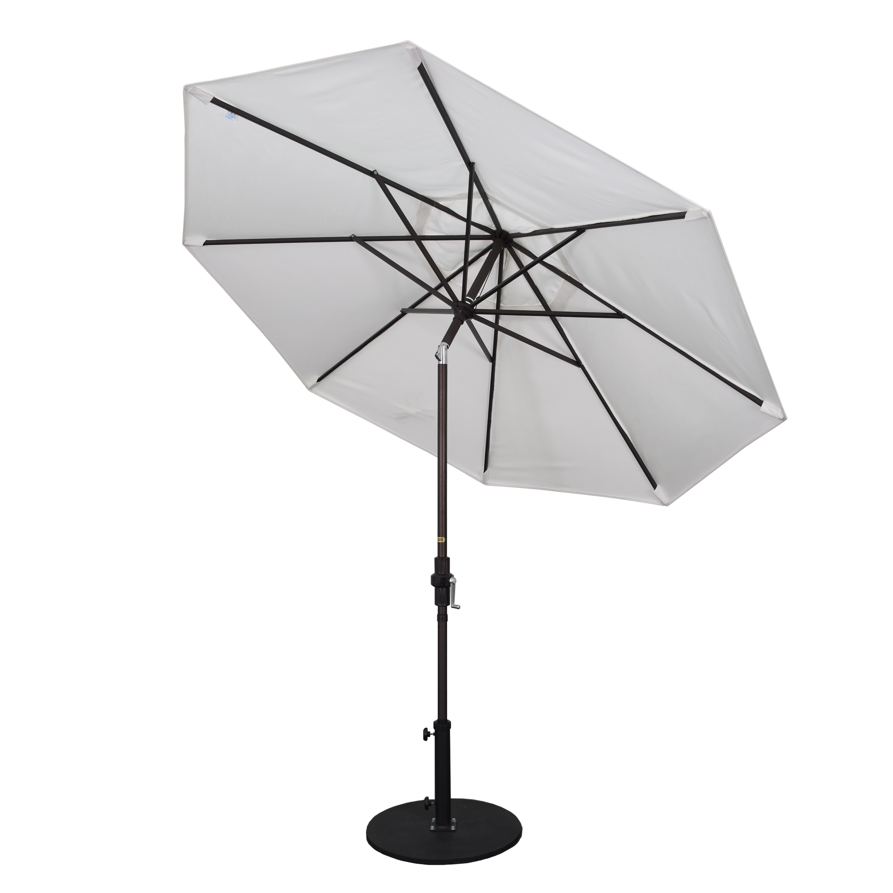 California Umbrella 9 ft. Golden State Series Patio Umbrella With Bronze Aluminum Pole
